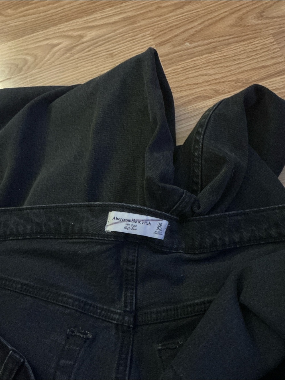 Abercrombie & Fitch The Dad High Rise Jeans Size 22 Long - Picture 4 of 8